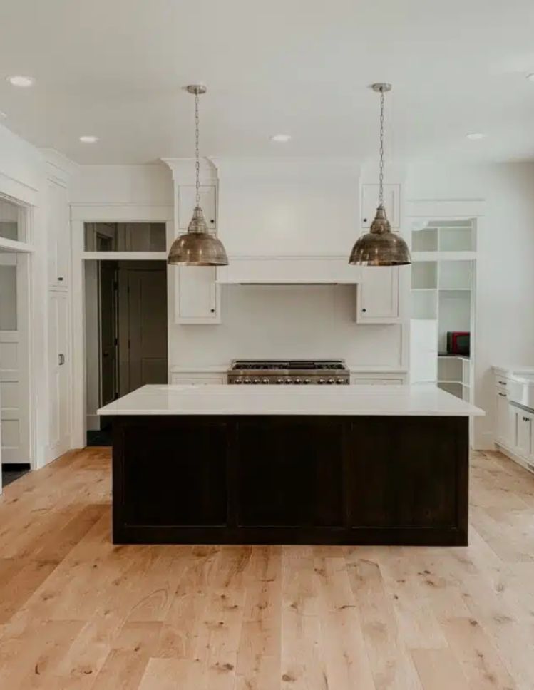 wood flooring installation in a Utah home with All In One Flooring America partnership