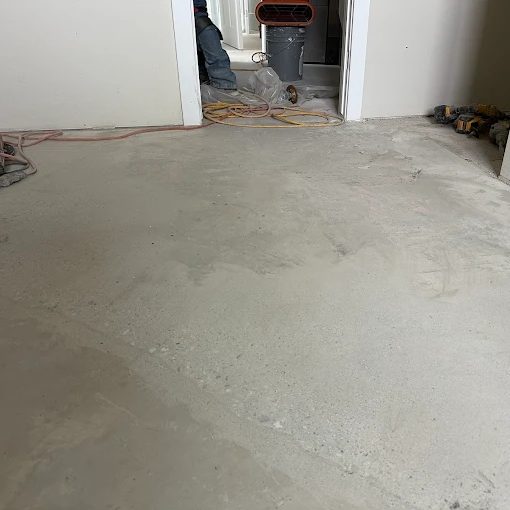 cement floor