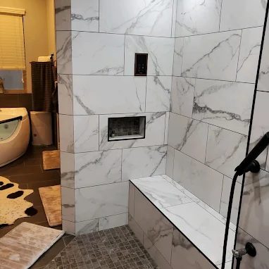 custom tiles shower